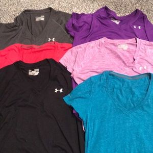 Set of six Under Armor shirts